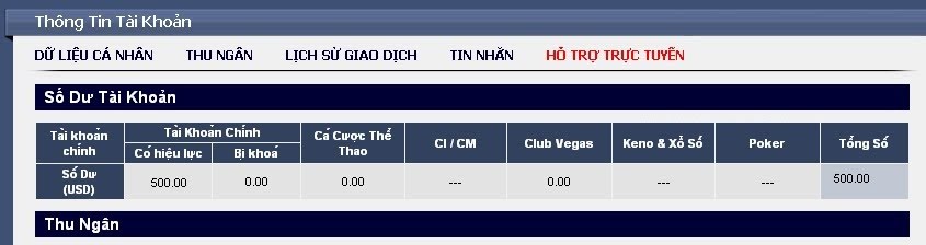 Hướng dẫn gửi tiền vào tài khoản M88BET